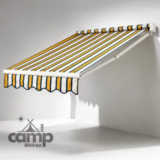 سایبان جمع شو کنترلی بازویی | شیراز کمپ