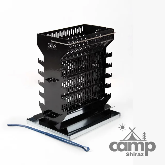 منقل کباب‌پز ایستاده مسافرتی کارینو
