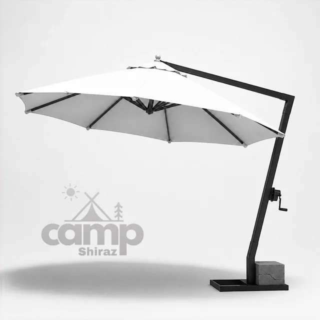 چتر فضای باز چهار متری مناسب استخر روف گاردن تراس و حیاط